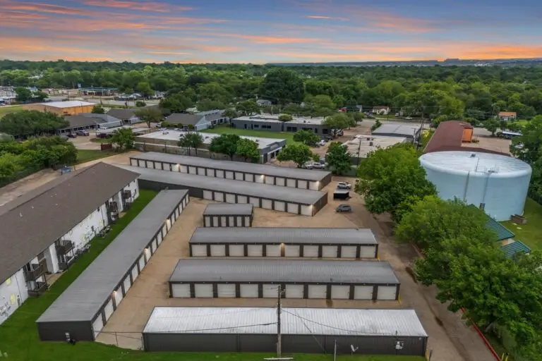 Aerial view of Mount Storage Benbrook