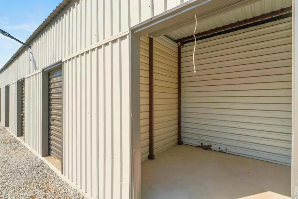 Drive-up storage unit at Mount Storage Early