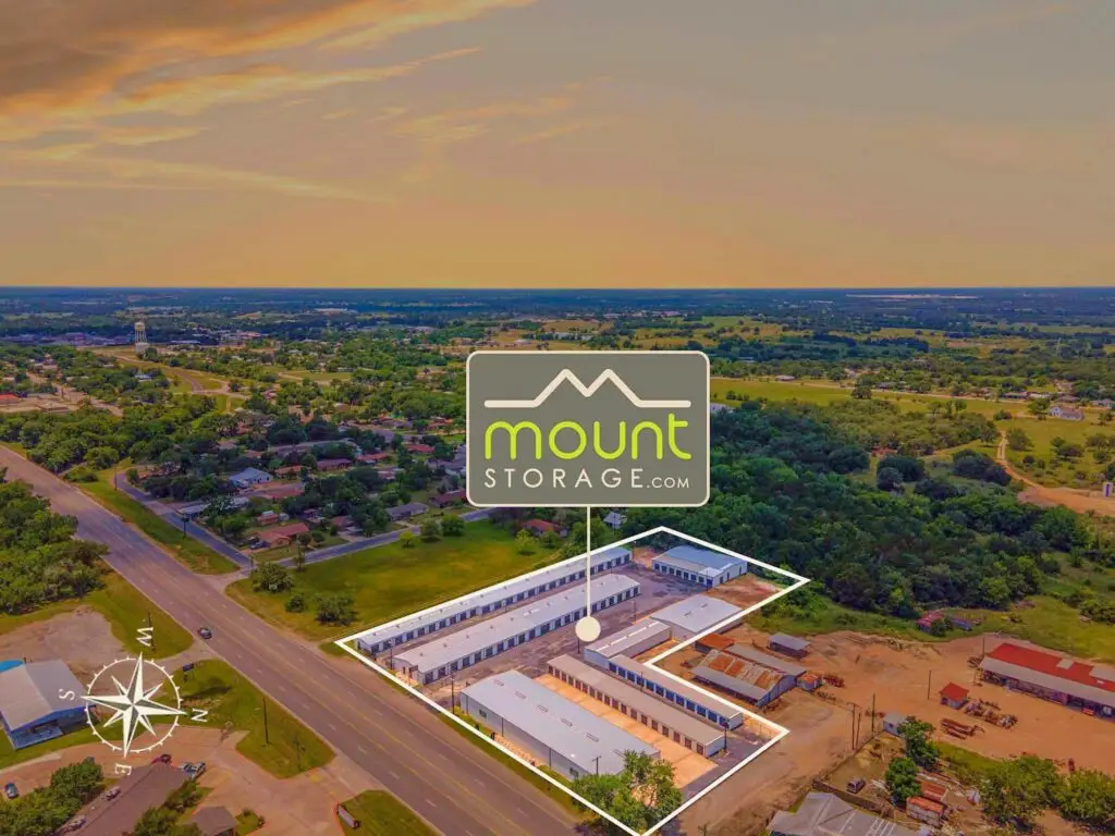 Vista aérea de Mount Storage Giddings